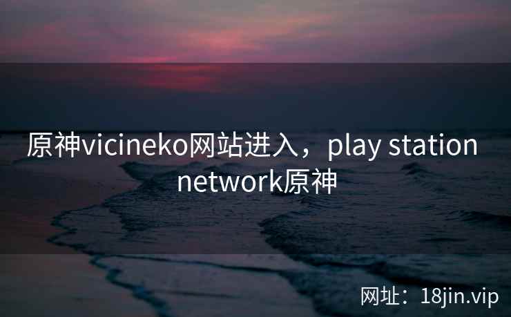 原神vicineko网站进入，play station network原神